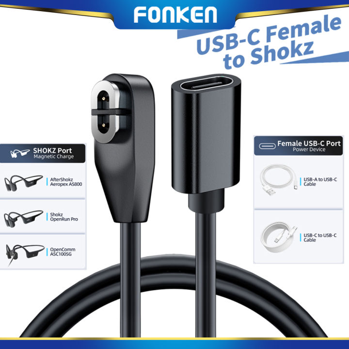 FONKEN Bone Conduction Headphones Charger for AfterShokz