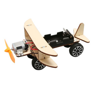 Technology small production electric gliding airplane DIY Handmade Albatross Airplane Model Experimental Materials Student Toys [ Free Shipping ]