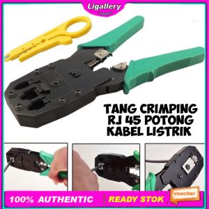 Tang Crimping RJ45 RJ11 Lan Telepon Crimping Tools Alat Krimping Tang Potong Kabel Listrik