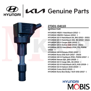 [ORIGINAL] Ignition Coil Fits HYUNDAI i10 / i20 / i30 / Kona / Creta / Venue (27301-04110)