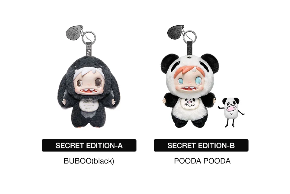 POP MART POLAR-Monster Baby Collection Series Plush Pendant Ver.1
