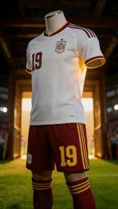 2026 New 4 Brazilian football jersey Pedri Spain away team 19 No. 10 Yamal World Cup football jersey