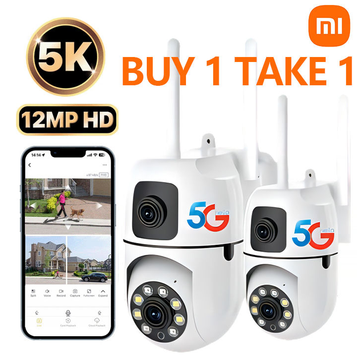 BUY 1 TAKE 1 V380 PRO Camera Connect Cellphone 30MP Dual lens CCTV ...