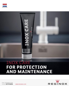 Polishing Cream For Stainless Steel Plastic Surfaces Enamel and Glass (Reginox Inox Care Polishing Cream)