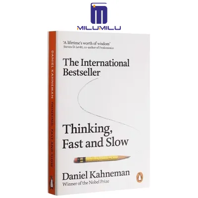 Thinking Fast and Slow Paperback by Daniel Kahneman Original English books