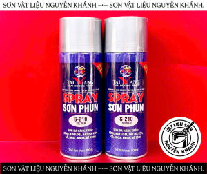 Sơn xịt TaiYang mã S-210 màu bạc Silver – Sơn phun đa năng 400ml sơn xịt màu bạc dùng cho kim loại gỗ nhựa bê tông