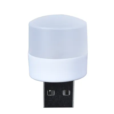 Anern USB Mini Night Light Plug & Play Ultra-Portable Eye-Caring Lamp Compatible with USB Power Banks Laptops & Extension Sockets Ideal for Bedroom Dormitory Bathroom Corridor Camping & Power Cut Emergency