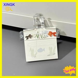 XINGK 5Pcs Clear Acrylic Music Sheet Clips Transparent Cute Page Holders For Piano Violin Guzheng Music Practice And Performance