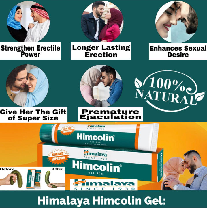 Himalaya Herbal HIMCOLIN Gel 30g – Natural Joint Health & Pain Relief Supplement