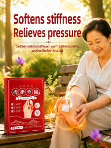 Bunion Patch Breathable Herbal Toe Care Sticker Hallux Valgus Support Bunion Cushion Patch Gentle Foot Care for Men Women Daily Use