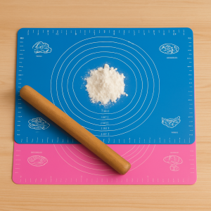 Alas Adonan Kue Silikon 40x50cm Alas Membuat Kue Gak Bikin Dapurmu Berantakan Einstein-Store