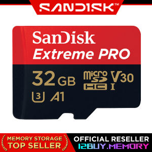 SanDisk Extreme Pro MicroSD Card 4K V30 200MB/s 32GB 64GB 128GB 256GB 512GB QXCD 12BUY.MEMORY