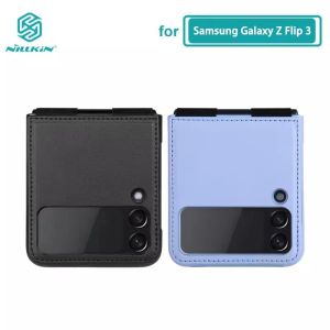 SAMSUNG Z FLIP 4 / Z FLIP 3 Case ORIGINAL NILLKIN QIN PRO Leather Case