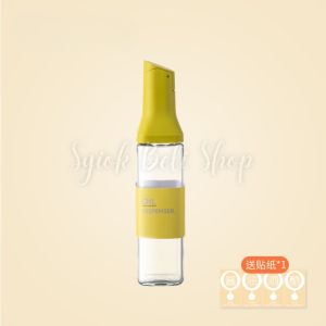 Oil Dispenser Bottle Sauce Glass Bottle Automatic Opening Bottles For Oil / Vinegar / Soy Sauce Container