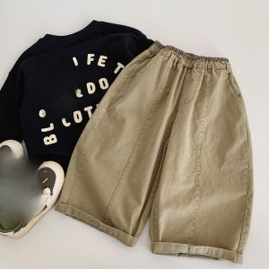 Children Casual Pants 2026 Autumn Denim Pants for Kids New Korean Version Boys Girls Loose Trousers Toddler Jeans Baby Joggers2026