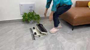 LZD  Home Narrow Storage Yoga Mat Storage Basket Foldable Oxford Cloth Laundry Basket with Wheels Fabric Home Storage Basket