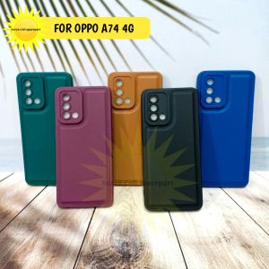 Case Square Leather Pro For Oppo A1k Oppo A77S A74 4g 5g A76 A96 A95 4g