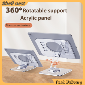 Tablet stand foldable and expandable 360 iPad rotating stand adjustable portable desktop tablet stand