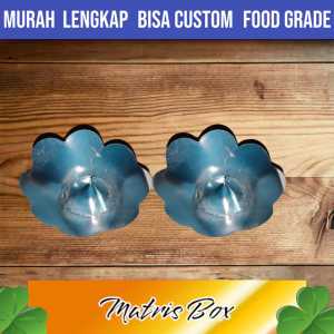 sudi bikang suji tulip tatakan bikang tempat klepon bahan duplek silver  Sudi Bikang Kertas Kerucut Sudi Bikang Mawar Sudi Bikang Ambon [40 pcs]