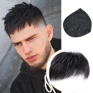 วิกผมผู้ชาย หมวกเต็มหัว มองไม่เห็นผมสั้นวัยกลางคนและผู้สูงอายุ คลุมผมขาว หัวโล้น หัวล้าน และวิกผมระบายอากาศ