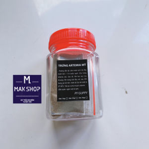 Trứng Artemia Vĩnh Châu Và Mỹ Ấp Nở 1 Hũ 10g Thức Ăn Cho Cá Cảnh Cá Bột Cá Con Betta Guppy Và Các Loại Cá Thủy Sinh Khác