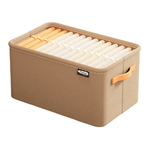 Clothing storage box thickened fabric storage basket clothing and pants storage box