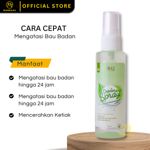 SR12 Deadoran Spray Penghilang Bau Badan Permanen Pencerah Ketiak