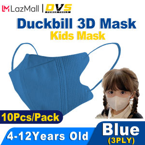 DVS 【For 0-12 Years Kids】3d口罩mask for kids 50pcs Cartoon 3D mask duckbill kids murah 50pcs Duckbill facemask for kids 3PLY protection mask baby mask 0 to 3 children mask kanak kanak 50pcs cute girls boy mask(0-12岁儿童口罩)