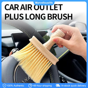 Car Crevice Dust Removal Brush Vent Interior Gap Cleaning Brushes Barber Brush Car Interior Cleaning Tools