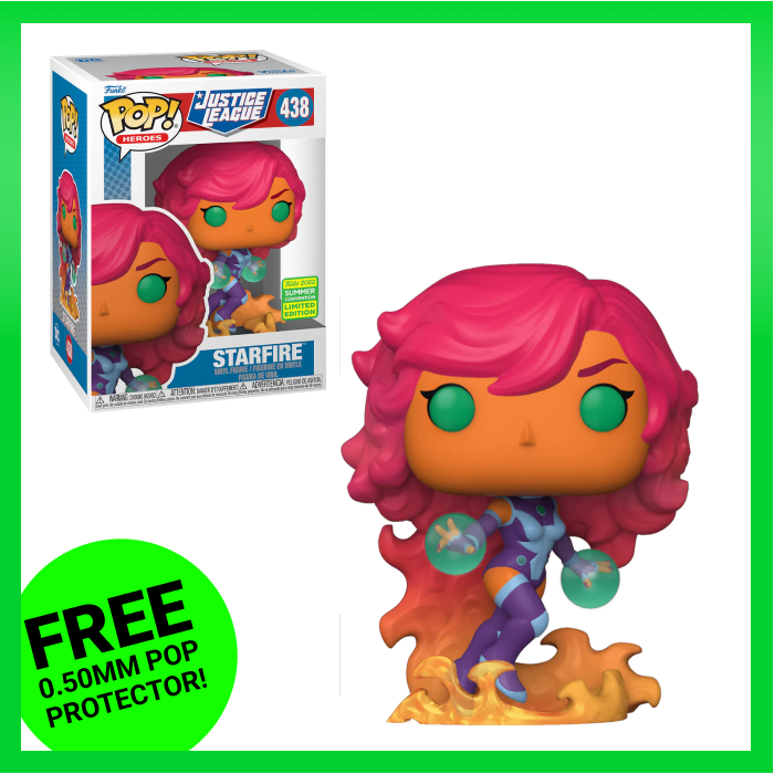 Funko Pop Starfire orders Summer Convention Shared Sticker