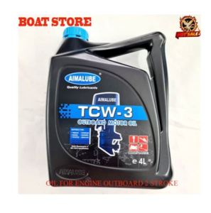 Nhớt 2 thì(2 STROKE OUTBOARD)cho động cơ máy thủy /cano Yamaha Suzuki Mercury TCW3 AIMALUBE-BOAT STORE