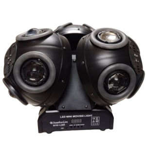 ( M-36 PLUS ) Mini Moving  Head Disco Light with Laser  American Live 3 Head 12 LED   Full-Color