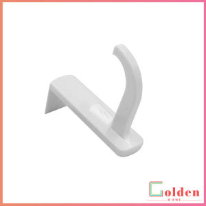 Golden ตะขอแขวนแบบพลาสติก สําหรับติดโต๊ะคอมพิวเตอร์ โต๊ะทำงาน ตะขออเนกประสงค์ Earphone hook