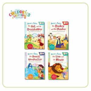 Childrens Library - Aesops Fable Story Books With English-Tagalog Translations  SET / Bedtime Story / Book For Kids