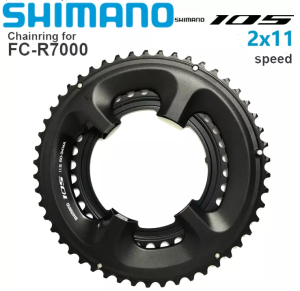 SHIMANO เฟืองโซ่105 R7000 11สปี เสือหมอบ110BCD 34T 36T 39T 50T 52T 53T สำหรับ R7000 R8000 ชุดเฟือง