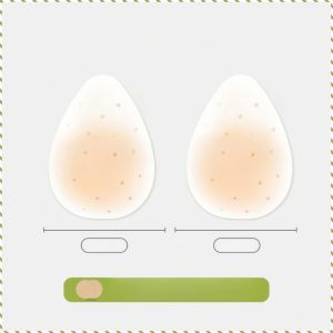 Breast Support Thin Section Fits in Water Breast Patch Senseless Invisible Traceless Poor Lifting Effect