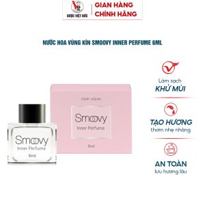 Nước hoa vùng kín Smoovy Inner Perfume làm thơm tho và khử mùi vùng kín dung tích 6ml