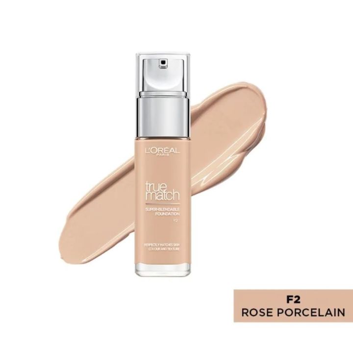 Paris True Match Liquid Foundation C2 Rose Vanilla