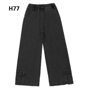 yansa Kids-Celana Panjang Anak Perempuan HW Kulot Jeans Usia 6-13 Kulot Boyfriend Jeans Korea Jeans Celana Jeans Impor jeans highwaist celana korean Fashion