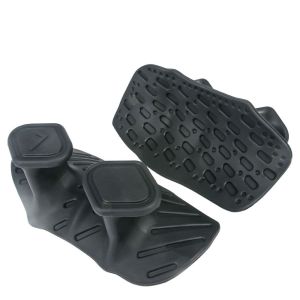 X-STARRY 1Pairs ป้องกันการลื่น ถุงมือยกน้ำหนัก ไม่มีเหงื่อ ความสะดวกสบาย ถุงมือป้องกันมือ ใหม่ ซิลิโคน ที่จับสำหรับดึงขึ้น สำหรับผู้ชายและผู้หญิง