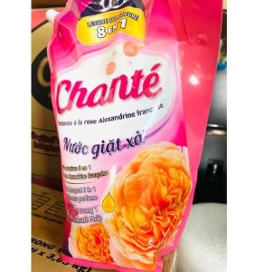 (Chính hãng)Nước giặt xả cao cấp 8in1 chanté 31kg hương hoa hồng pháp CHANTE