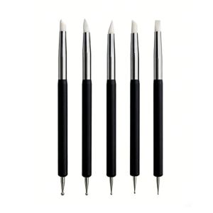 Ball Styluses Pottery Ceramics Tool Embossing Pattern Clay Sculpting Tools 5 Pcs