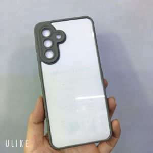 Ốp lưng Samsung A36 - A56 5G - A26 - A16 5G - A55 5G viền màu lưng PC trong suốt chống ố vàng chống sốc