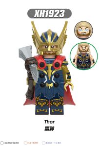 Marvel Thor Series Minifigures Loki Odin Valkyrie Goll Groot Building Blocks Collectible Toy Kids Birthday Gift Compatible With Lego