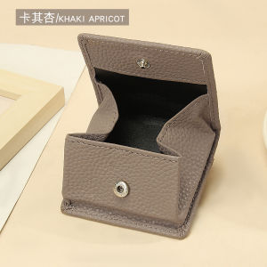 Smart King New Simple Coin Purse for Women Genuine Cow Leather Casual Mini Short Wallets