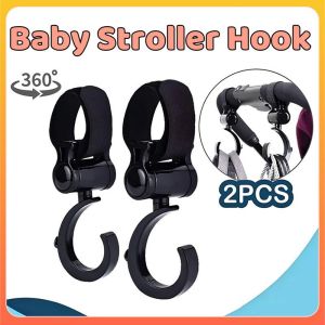Baby Stroller Hook 360 Rotatable Baby Carrier Hooks Diaper Bag Hanger Kids Stroller Accessories