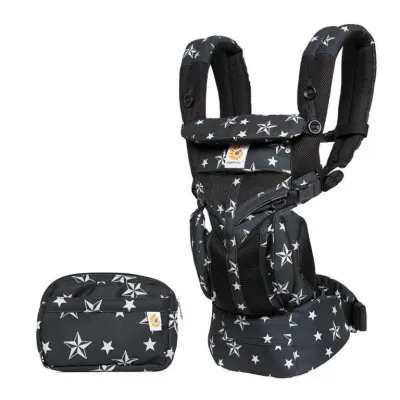 [Mỹ]🌻 Địu em bé Ergobaby Omni 360 Cool Air Mesh địu trợ lực 4 tư thế cho bé từ 3-20kg bảo hành 12 tháng chính hãng