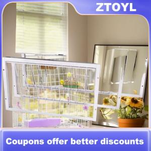【ZTOYL】 30 40 50cm Trap Door For Pigeon Loft Racing Pigoen Cage Door Dove Entrance Trapping Door With Frame