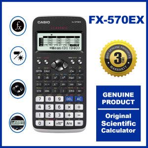 Kalkulator Saintifik CASIO Scientific Calculator FX-570EX FX-991ES Plus FX-991ES Black/Blue/Pink Genuine Original