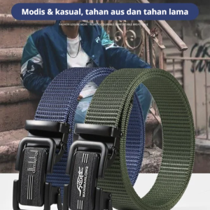 Toothless Automatic Buckle Belt Personalized Buttons Show Off Your Manhood Quick-drying Breathable Belt